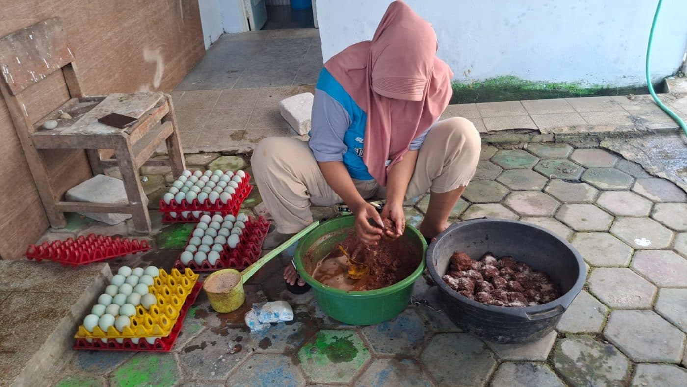 Pengolahan telur asin